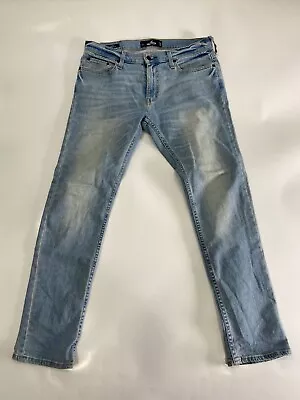 Hollister Epic Flex Skinny Fit Men's Size 32x30 Blue Jeans Pants Denim • $15.97