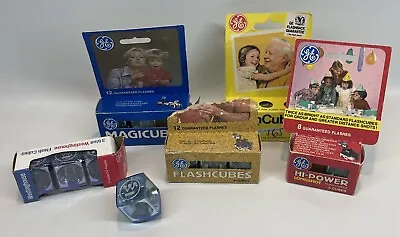 Vintage Camera Flash Cubes Mixed Lot Of 13 GE Westinghouse New Unused • $26.99