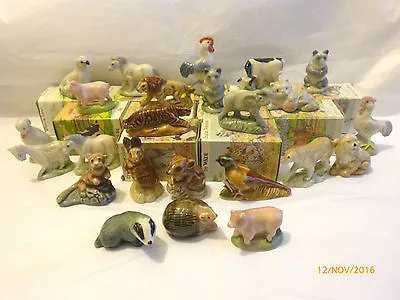Wade  - WHIMSIE  Various Land Animals Boxed And Unboxed • £5.99