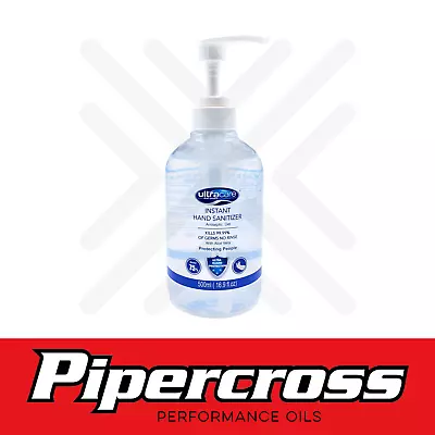 Hand Sanitiser 500ML Pump Antibacterial Anti Bacterial Sanitizer Gel 70% Alcohol • £4.99