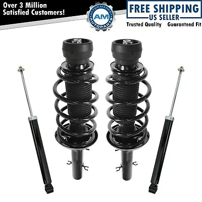 Front Struts & Rear Shocks Kit Set Of 4 For 99-05 Volkswagen Jetta 98-10 Beetle • $156.79