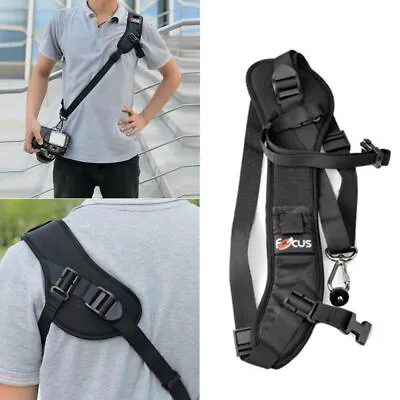 Shoulder Belt Neck Rapid Strap For Panasonic Lumix DMC-GM5 DMC-GH4 DMC-FZ70 • $13.16