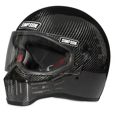 M30DLC Simpson Motorcycle M30 Helmet • $251.14