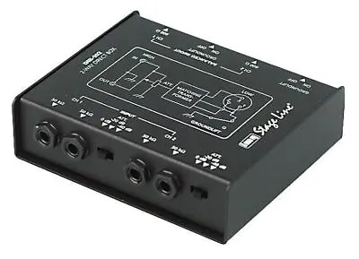 IMG STAGE LINE - Passive DI Box 2 Channel • £82.45