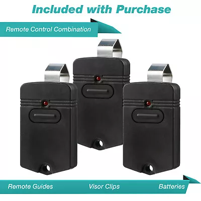 3 For GTO Mighty Mule Gate Opener Remote Control Transmitter RB741 FM135 PRO • $19.95