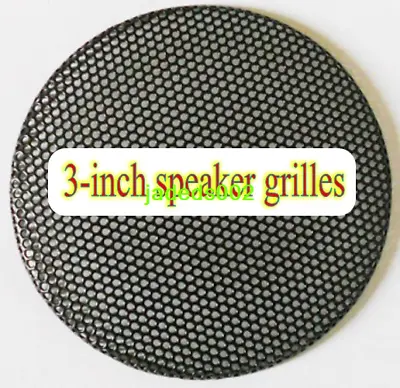 2pcs 3 Inch Speaker Grill Car Audio Protective Decorative Iron Net Cover • $2.80