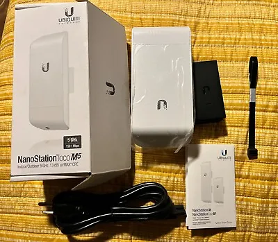 UBIQUITI NanoStation Loco M5-AIRMAX INDOOR/OUTDOOR 13d Bi CPE • $50