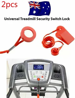 $12.96 • Buy 2xTreadmill Magnet Running Machine Safety Safe Key Magnetic Security Switch Lock