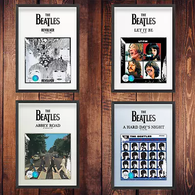 The Beatles Album Music Cover Poster Classic Retro Rock Vintage Wall Art Print • £3.99