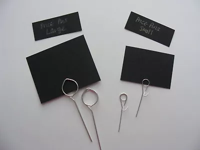 £4.50 • Buy 20or10 Price TICKET /HOLDER Label Counter Display Deli Butcher Food Catering Pin