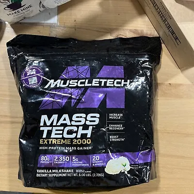 Mass Tech Extreme 2000 Vanilla Milkshake 6 Lbs (2.72 Kg) • $39.81