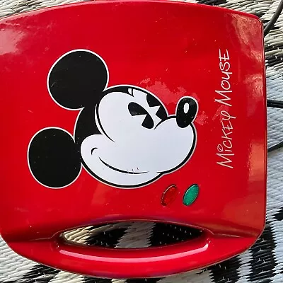 Mickey Mouse Disney Sandwich Maker Model# DCM-51 Used • $18