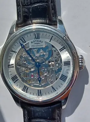 £60 • Buy ROTARY Mecanique GS02940 Dolphin Standard Skeleton AUTOMATIC Wristwatch . 