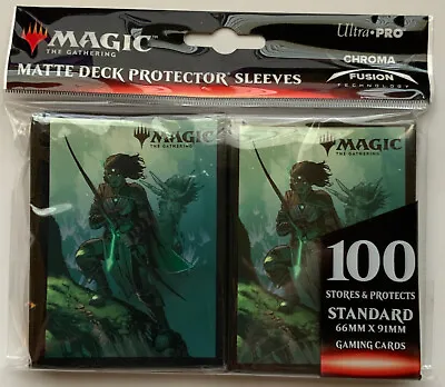 Ultra Pro 100 Magic Standard Deck Protector Ikoria V2 Vivien MTG Sleeves • $8.99