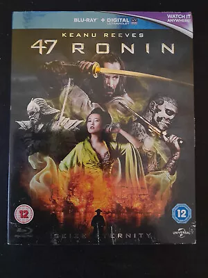 47 Ronin - Blu-ray + Foil Slip Sleeve - 2014 - Keanu Reeves - Free Uk P&P • £3.29