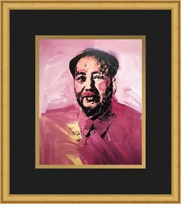 Andy Warhol Print Mao Newly Custom Gallery Framed  • $55