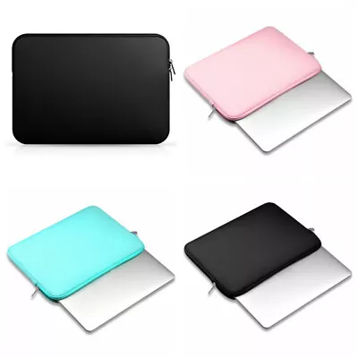 11/13/14/15/15.6in Laptop Cases Soft-Cover Sleeve Pouch Bag For Notebook Protect • $14.59