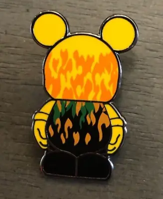 Disney Pin 80631 Flames Vinylmation Jr #1 Mystery Fire Mickey Mouse 2011 Ears • $9.99