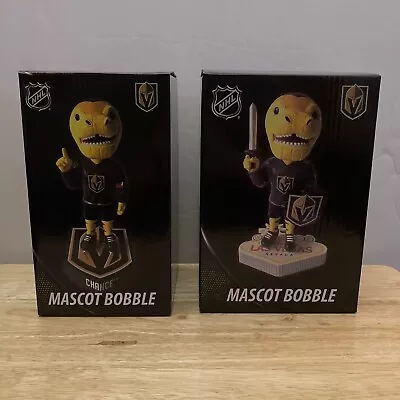 [LOT OF 2] NHL Vegas Golden Knights Chance Mascot Limited Edition Bobbleheads • $34.99