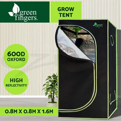 $79.95 • Buy Greenfingers Grow Tent Kits 80 X 80 X 160cm Hydroponics Indoor Grow System