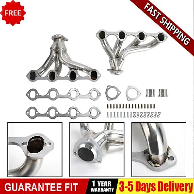 Stainless Exhaust Headers Kit For 64-73 Ford Mustang 289 302 351 4.7L 5.0L 5.8L • $148.65