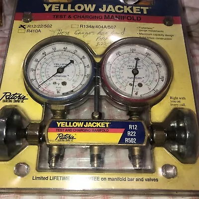 Yellow Jacket Ritchie 42000 2 Valve Manifold Only New In Original Package • $38.99