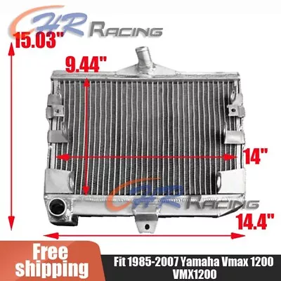 1985-2007 Aluminum Radiator For Yamaha V-max/vmax Vmx 1200 Vmx12 1986 1987 1988 • $78