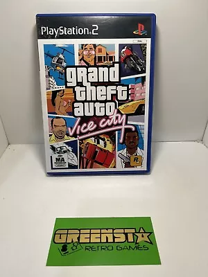 Grand Theft Auto: Vice City Playstation 2 🇦🇺 Seller Free And Fast Postage • $16.99