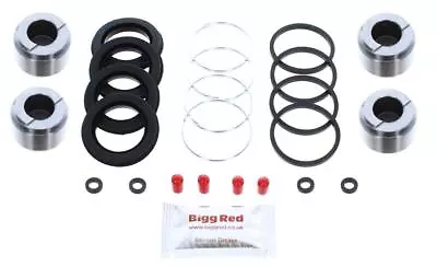 For VW VARIANT 1600 FRONT Brake Caliper Seal Rebuild Repair Kit & Pistons • $60.29