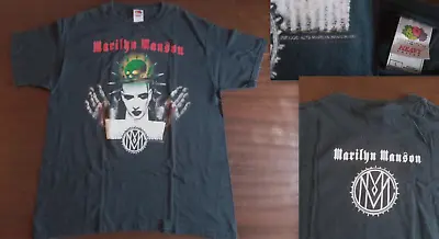 Marilyn Manson Shirt 2007 L - VG Free Shipping Nine Inch Nails • £37