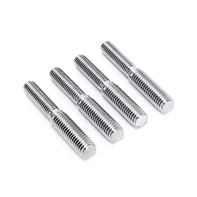 4Pcs Double End Screw Bolts 304 Stainless Steel M10*1.5 To M12*1.75 Threaded • $19.99