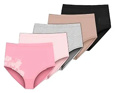 Delta Burke Seamless Brief Panties 5-Pack  • $20