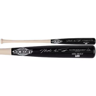 Mike Trout Los Angeles Angels Signed Old Hickory Game Model Bat W/Name Signature • $6999.99