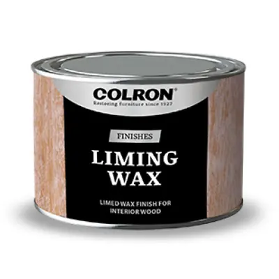 Colron Refined Liming Wax Natural 400g Tin For Interior Wood Contains Beeswax  • £19.20