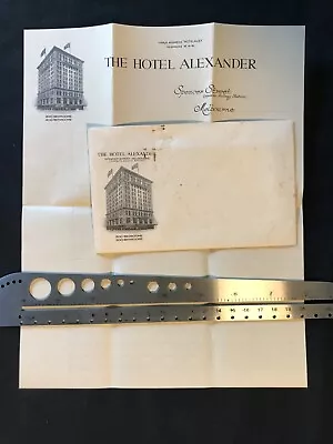 Hotel Alexander Spencer St Melbourne Letterhead & Envelope • $5