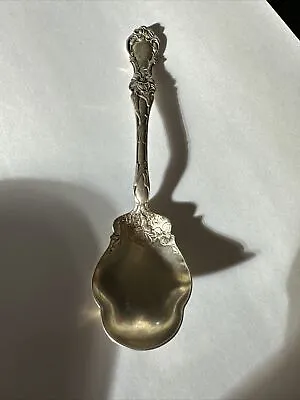 1835 R Wallace Serving Spoon ~ Silver Plate ~ NICE • $9