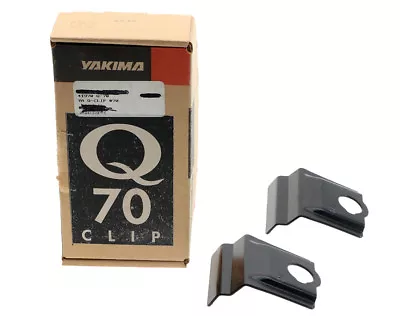 Yakima Q70 Q Tower Clips W/ A Pads & Vinyl Pads #0670 2 Clips Q 70 NEW In Box • $18.99