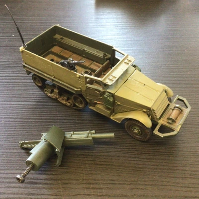 £14.99 • Buy Bolt Action Solido 1:50 Scale American U.S.A Half Track With 75mm Gun Option.