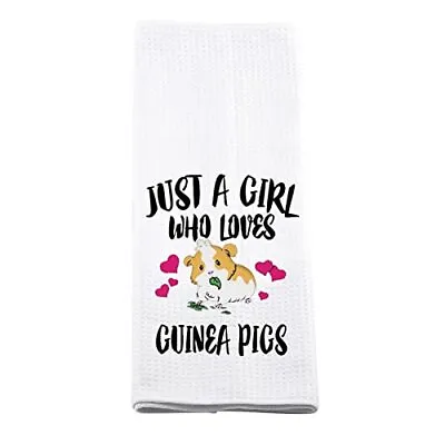 Guinea Pig Kitchen Towelsjust A Girl Who Loves Guinea Pigs Accessoriespet Dish T • $22.46