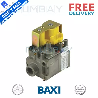 £24.99 • Buy Baxi Duotec Megaflo Solo Combi 24 28 30 Gas Valve - 720301001 720514301 - Used