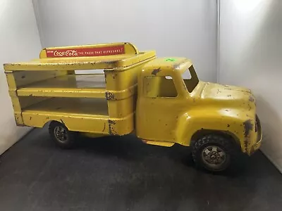 Vintage  Buddy L Coca Cola Delivery Truck Pressed Steel • $90