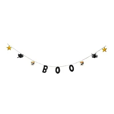  Halloween Garland For Mantle Decorations 72 Inches Wool Felt Halloween  • $20.23