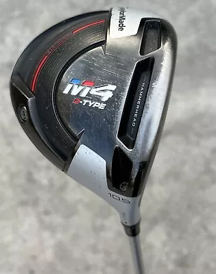 Taylormade M4 D-Type Driver 10.5* Matrix Ozik White Tie MFS X5 55g Reg RH • $85