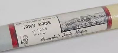 Vintage Campbell #152-175 Background Scene TOWN 19  X 41.5  Roll Sealed C-9 HTF • $29