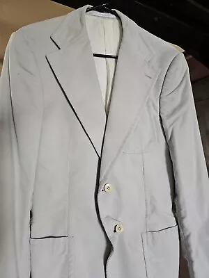 GUCCI Beige Corduroy Sports Jacket Blazer  • $119.99
