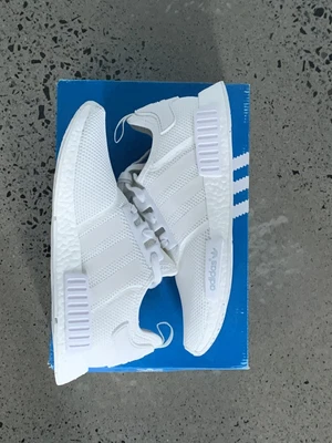 $165 • Buy Adidas NMD R1 Triple White Monochrome UltraBoost S79166 US10 BRAND NEW