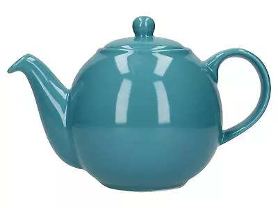 London Pottery Globe 4 Cup Teapot With Built-in Ceramic Strainer 900 Ml Aqua • £25.99