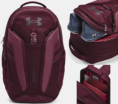 UNDER ARMOUR Hustle PRO Backpack Tough Waterproof LAPTOP Shoes Training Utility • £49.89