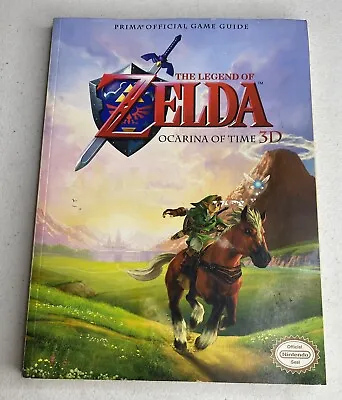 Nintendo Legend Of Zelda Ocarina Of Time Prima Guide Book W/ Poster UK Variant • $35