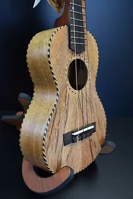 Mele Spalted Mango Concert With Vintage Rope Binding #RMC5 • $699